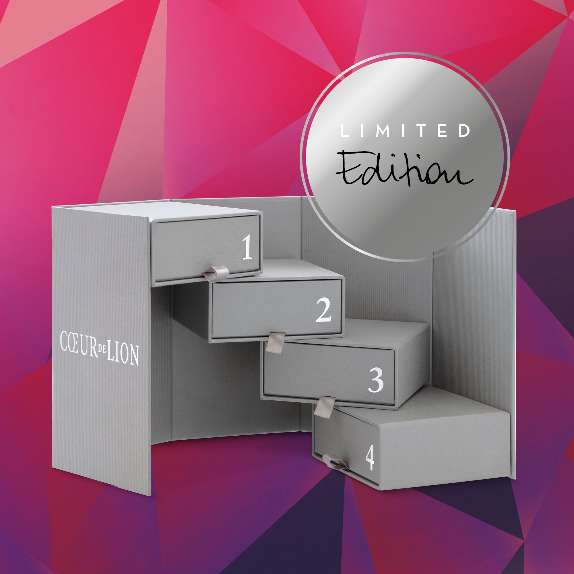 Adventskalender Wave Festive silber