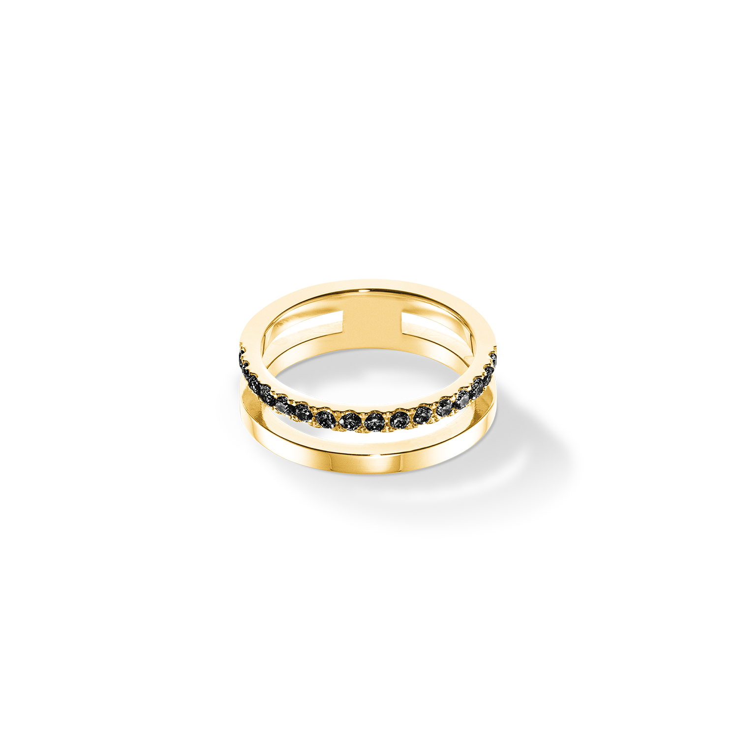 Eternal Unity Ring gold-schwarz