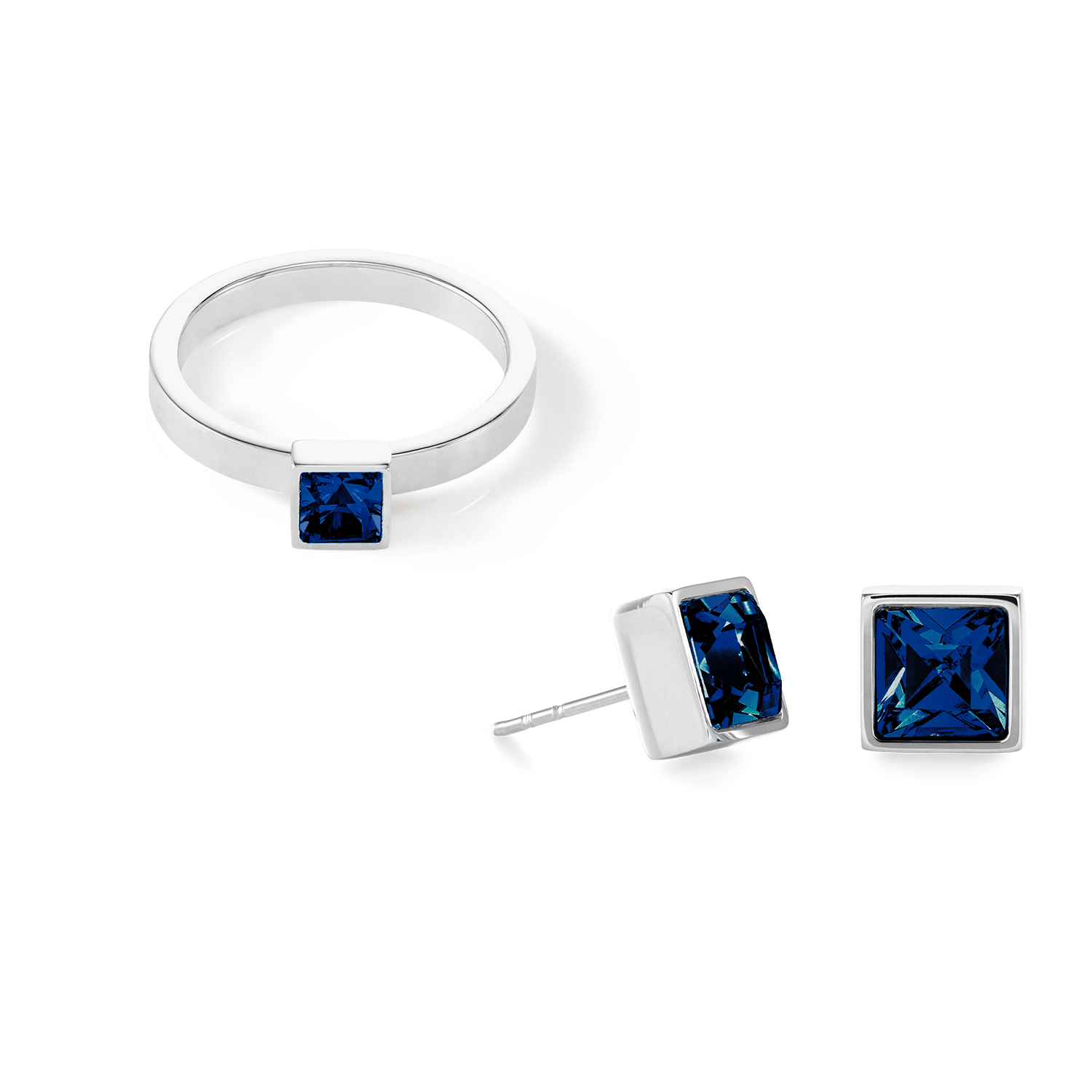Brilliant Square small Ring silber montana