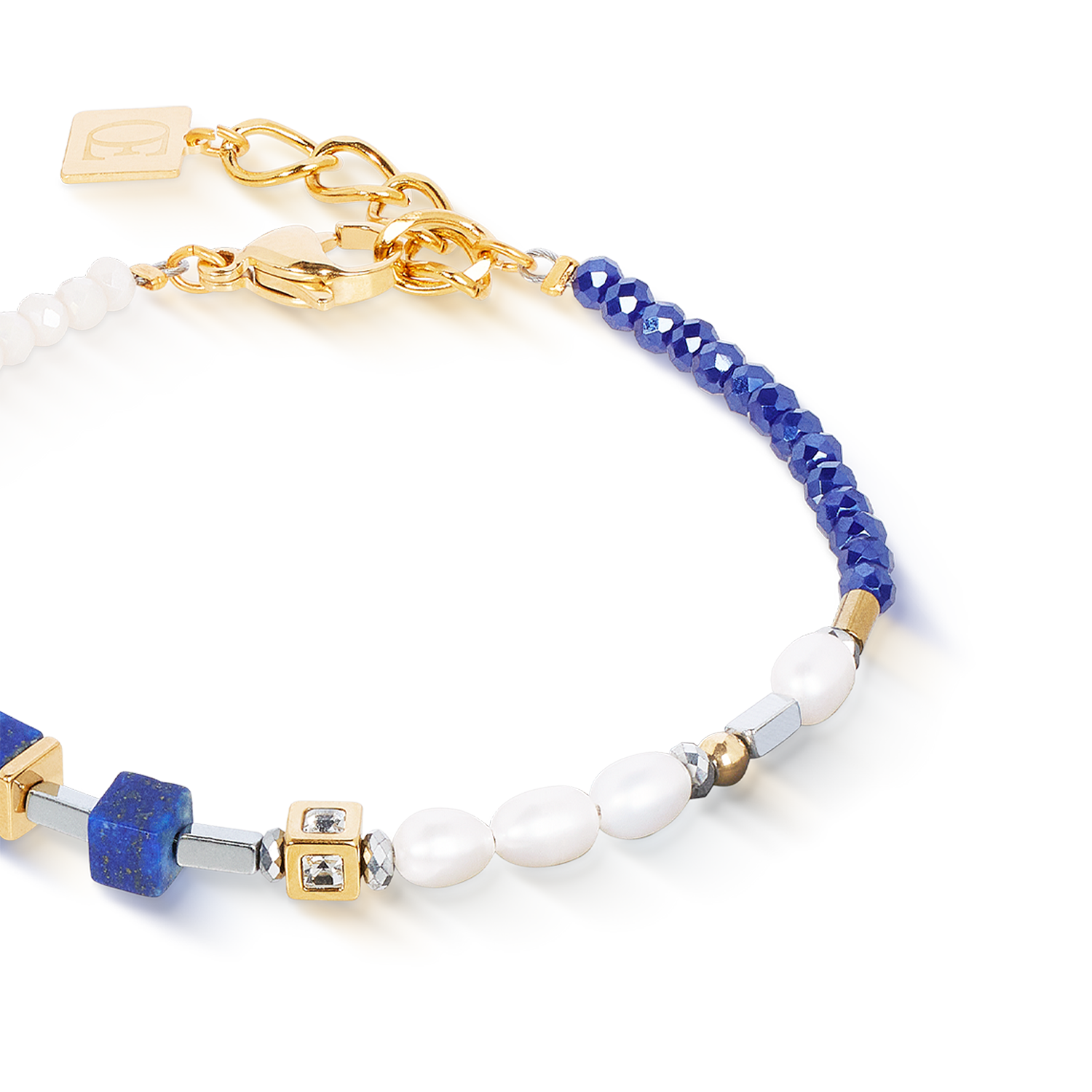 Armband Princess Fusion Pearls Lapislazuli