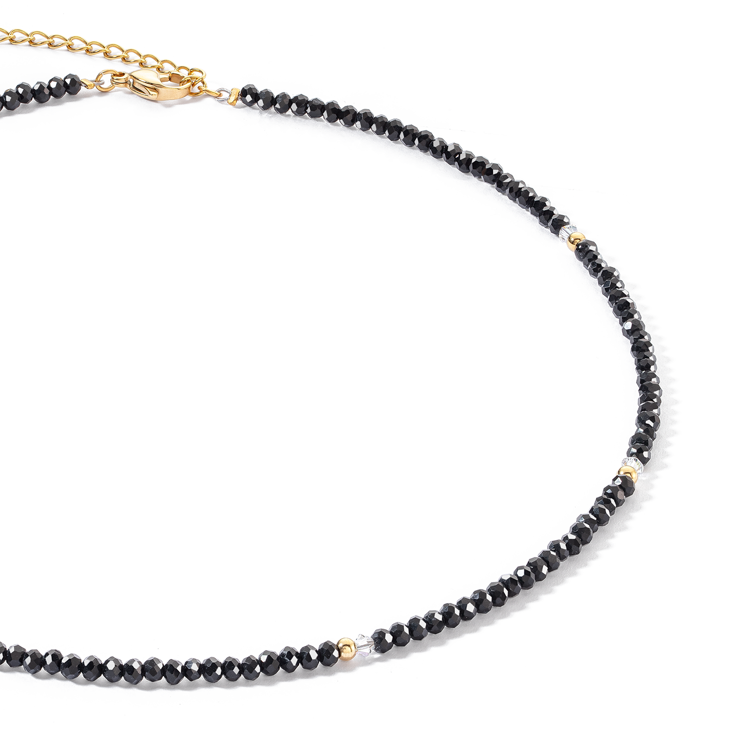 Halskette Little Twinkle gold-schwarz