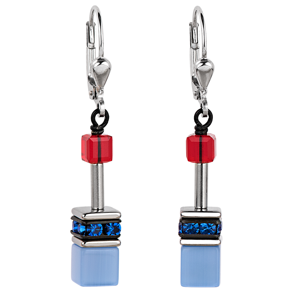GeoCUBE® Ohrringe Multicolor motion