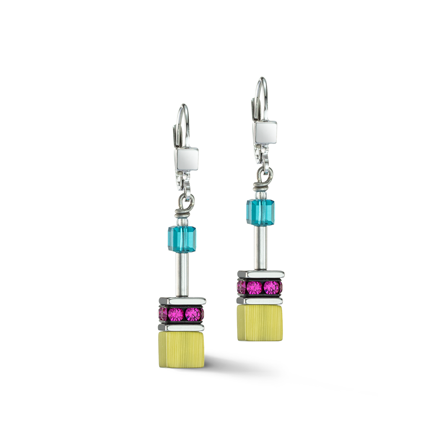 GeoCUBE® Iconic Ohrringe Multicolor Fancy