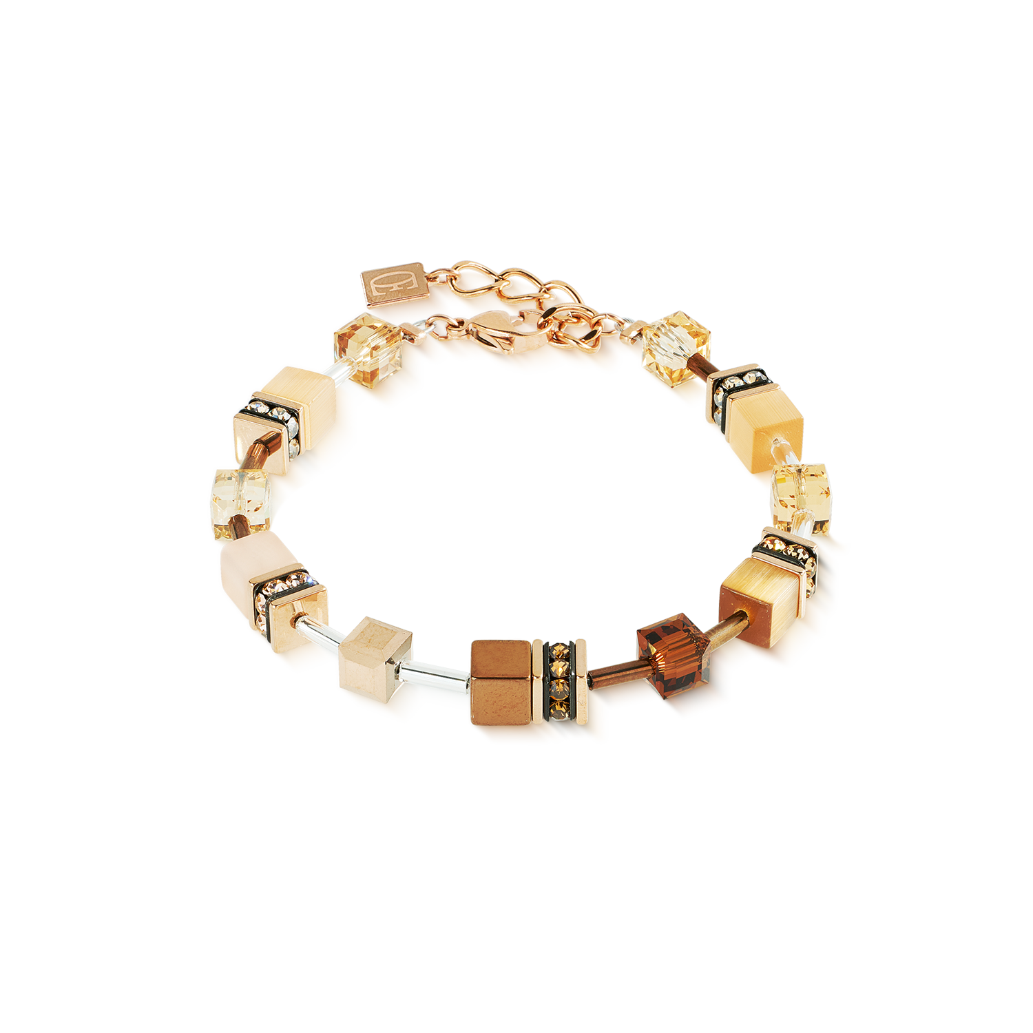 GeoCUBE® Iconic Armband Mocha Mousse