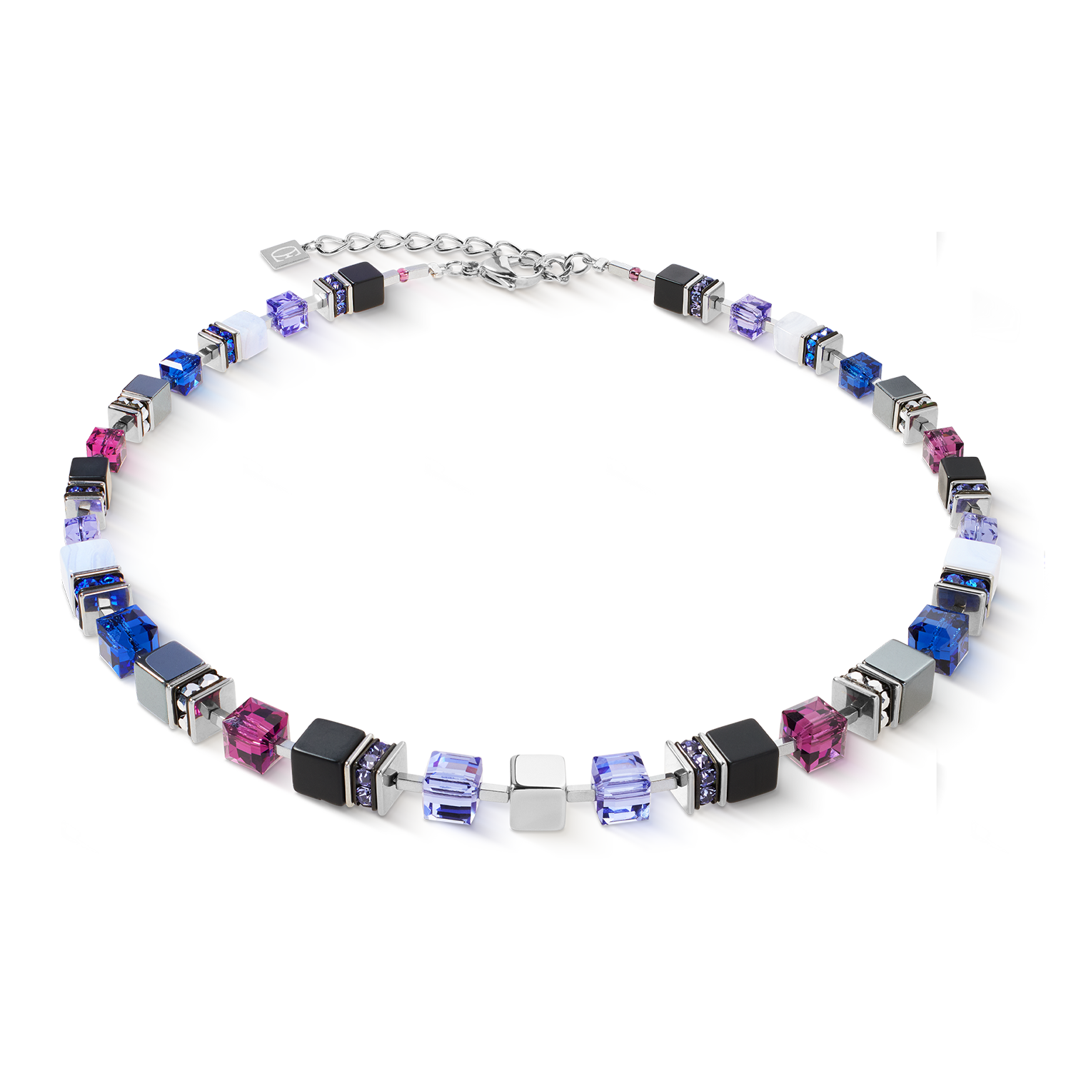 GeoCUBE® Precious Statement Halskette Blue Moon