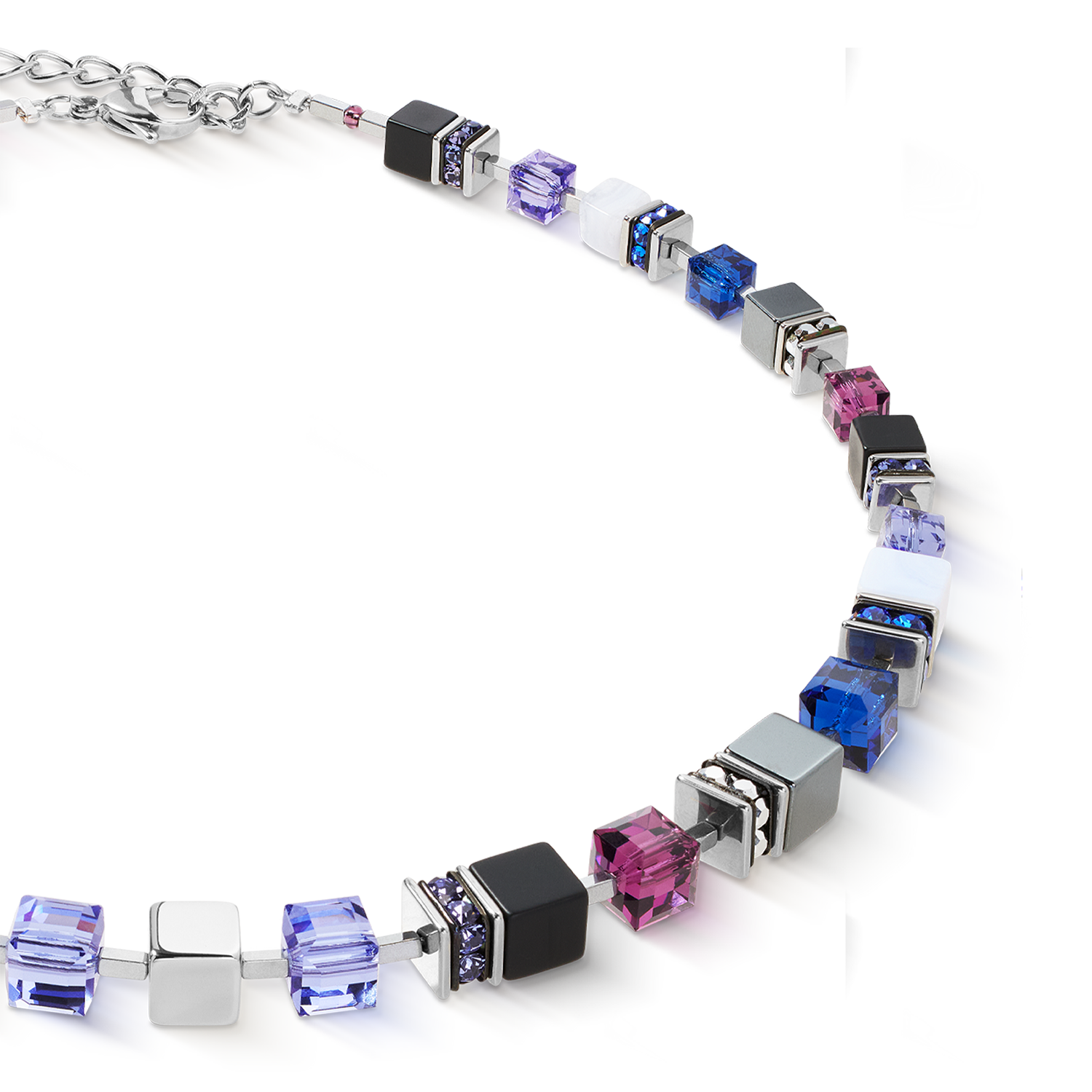 GeoCUBE® Precious Statement Halskette Blue Moon