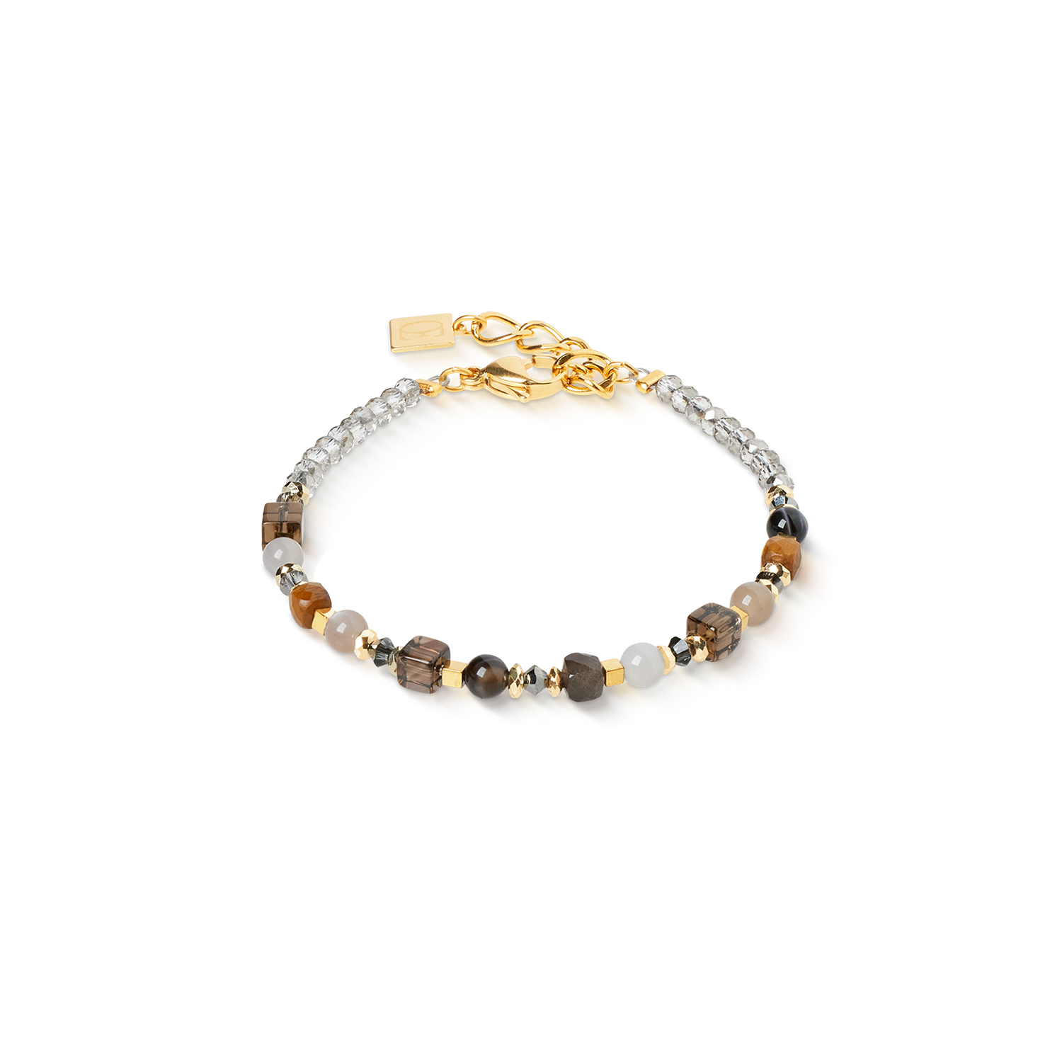 Armband Shape Mix Spikes Smoky Glow
