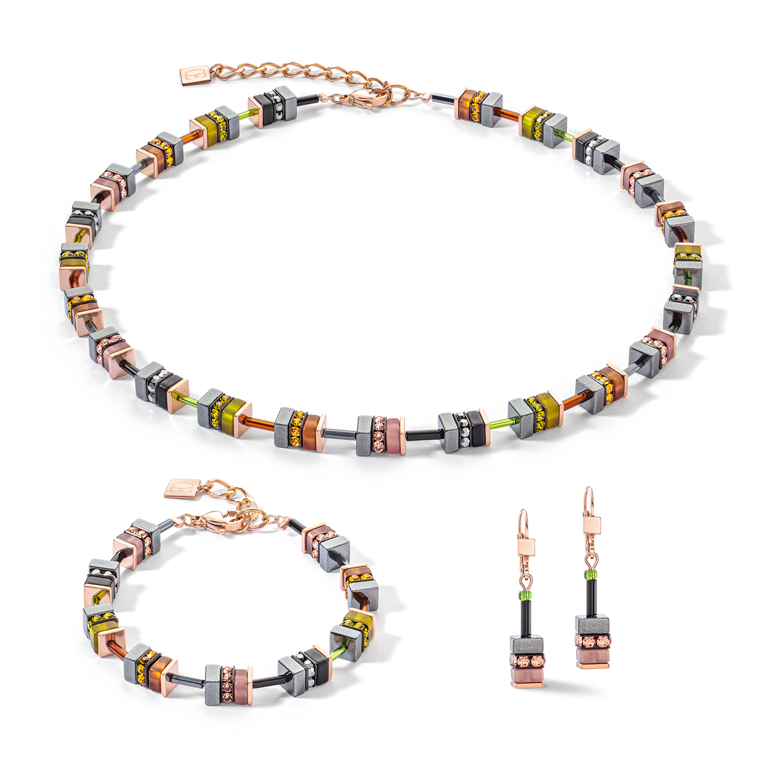 Sparkling Classic Elements Halskette roségold-autumn