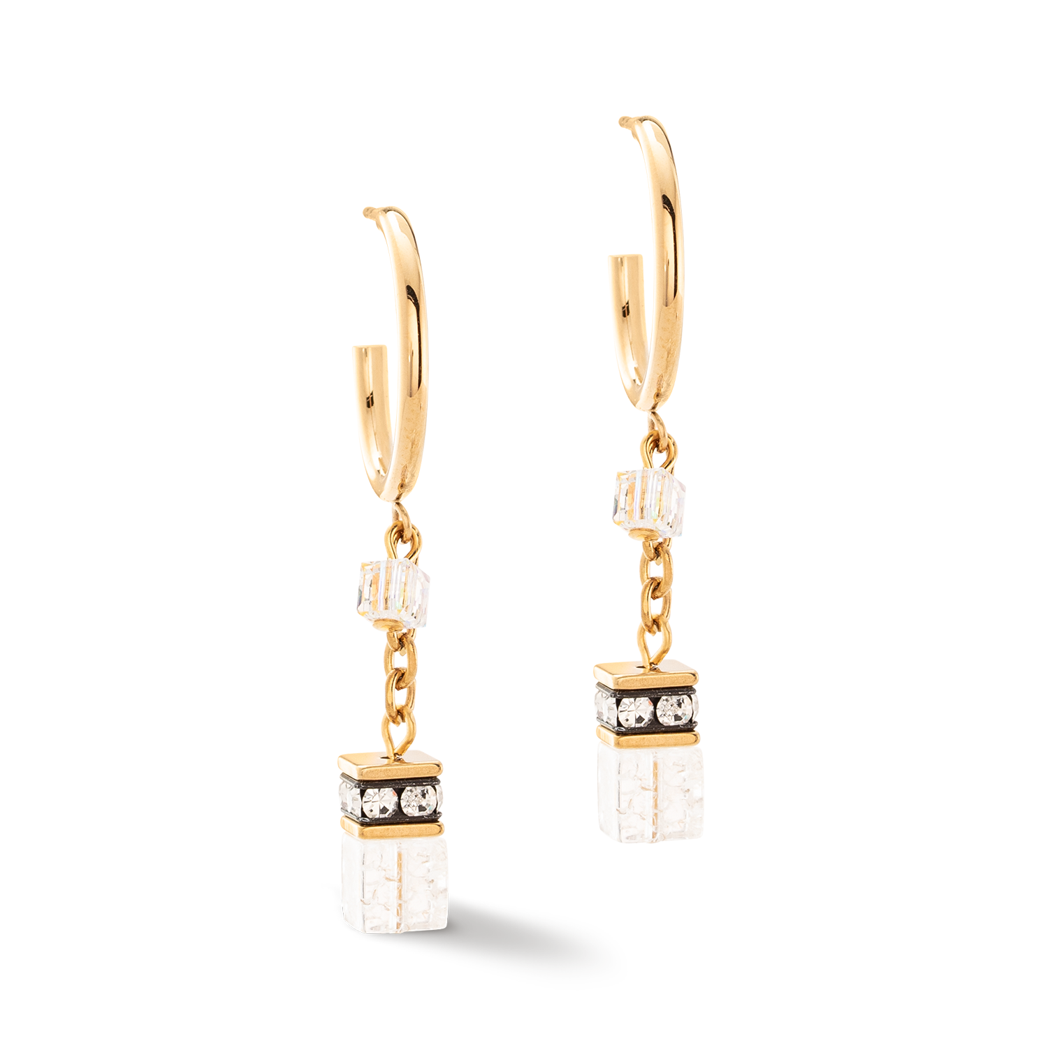 GeoCUBE® Festive Layer Creole gold-weiß