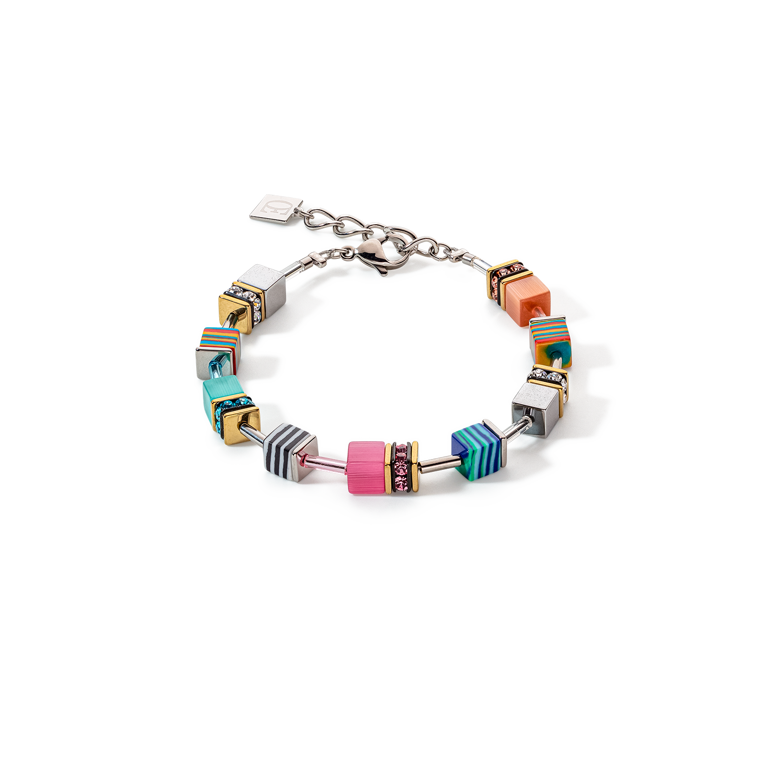 GeoCUBE® Candy Armband multicolor spring