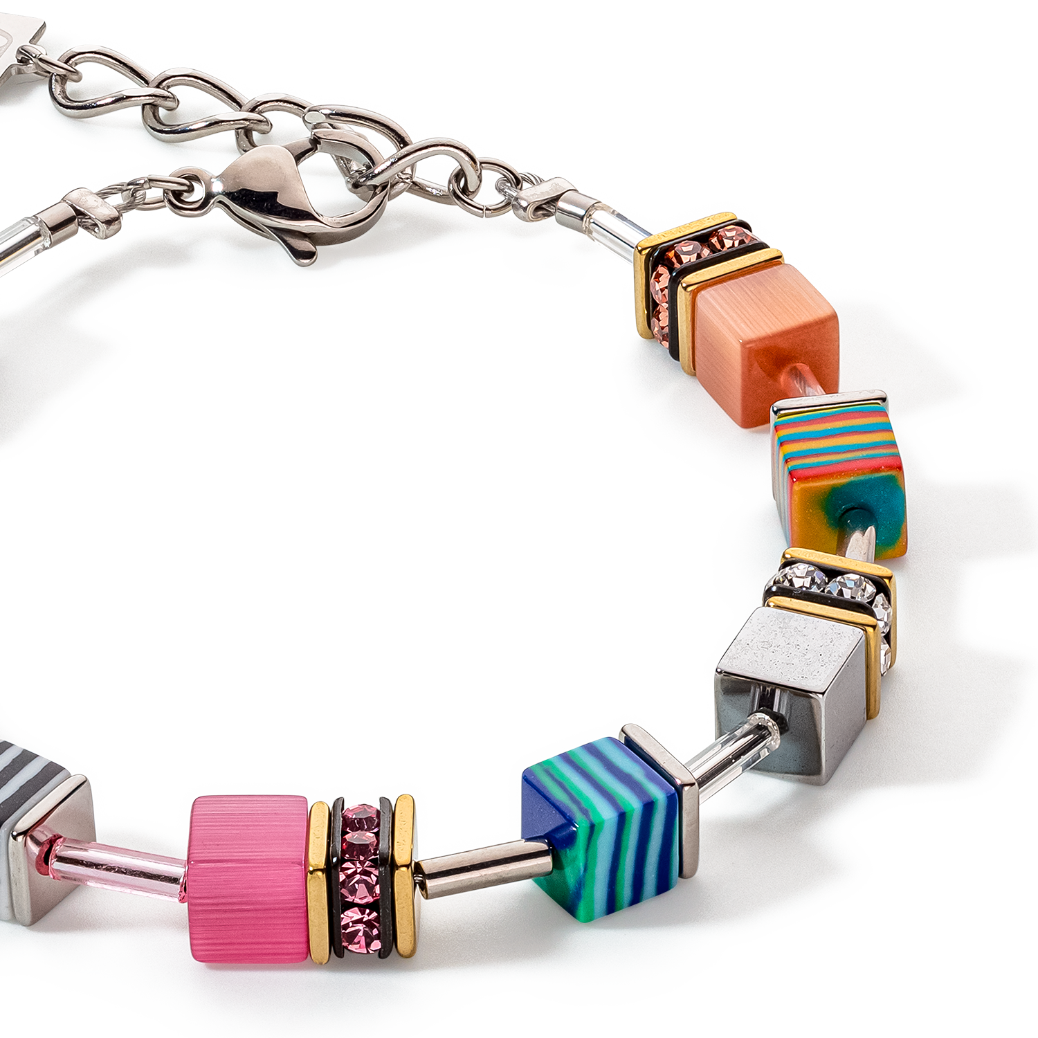 GeoCUBE® Candy Armband multicolor spring