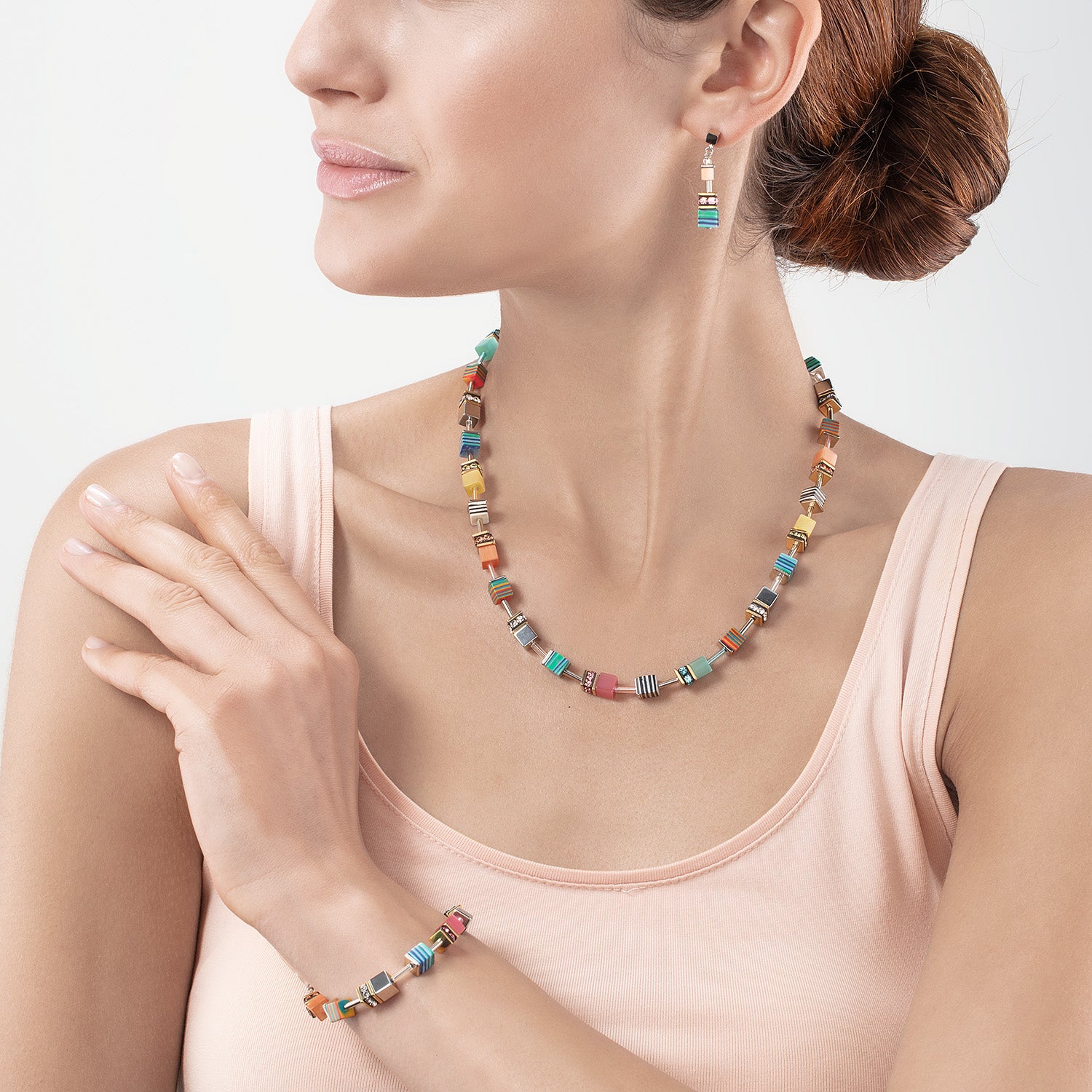 GeoCUBE® Candy Armband multicolor spring