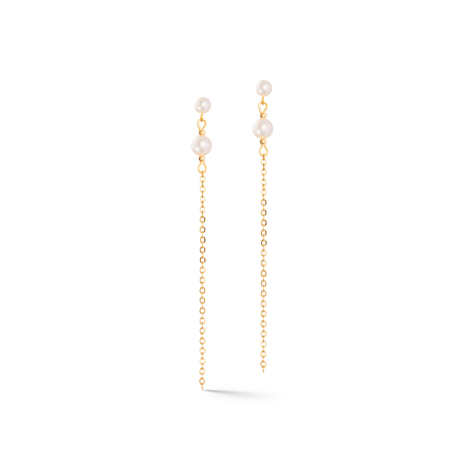 Ohrringe Princess Pearls Gold-Grün