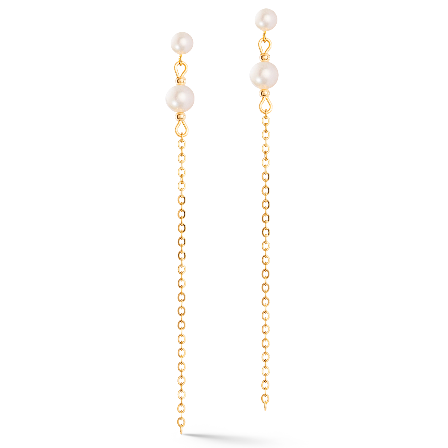 Ohrringe Princess Pearls Gold-Grün