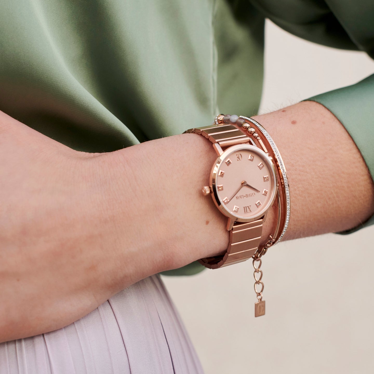 Styling Trend Watch Bracelets Rose Gold