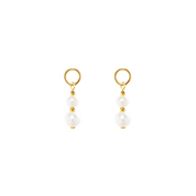 EAR ME UP Charm Pearls gold-weiß von COEUR DE LION