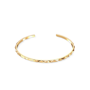 Offener Armreif Spikes Gold von COEUR DE LION