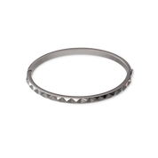 Armreif Spikes anthrazit von COEUR DE LION