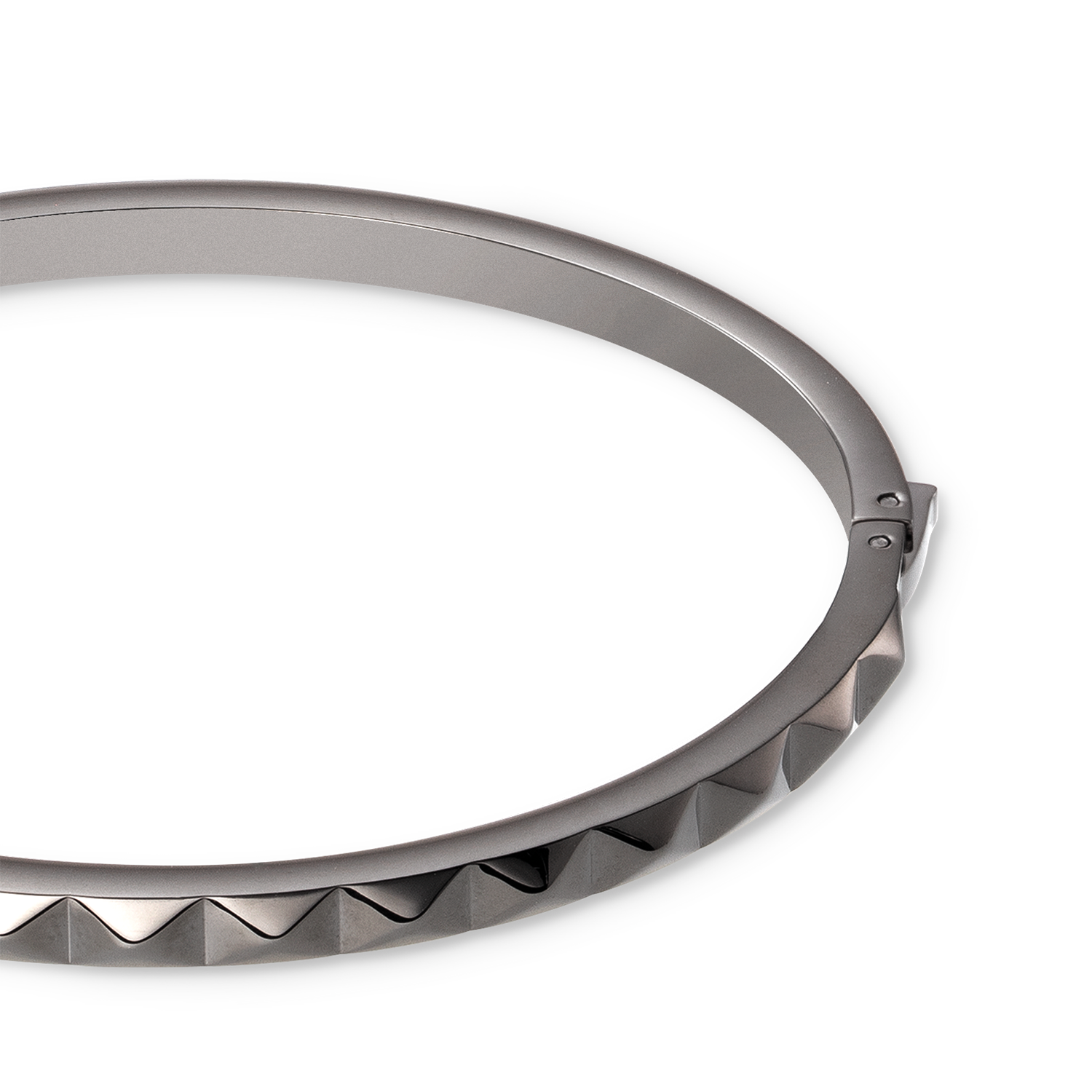 Armreif Spikes anthrazit