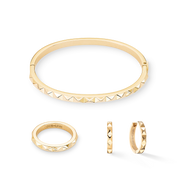 Ring Spikes gold von COEUR DE LION – im Set mit passenden Schmuckstücken