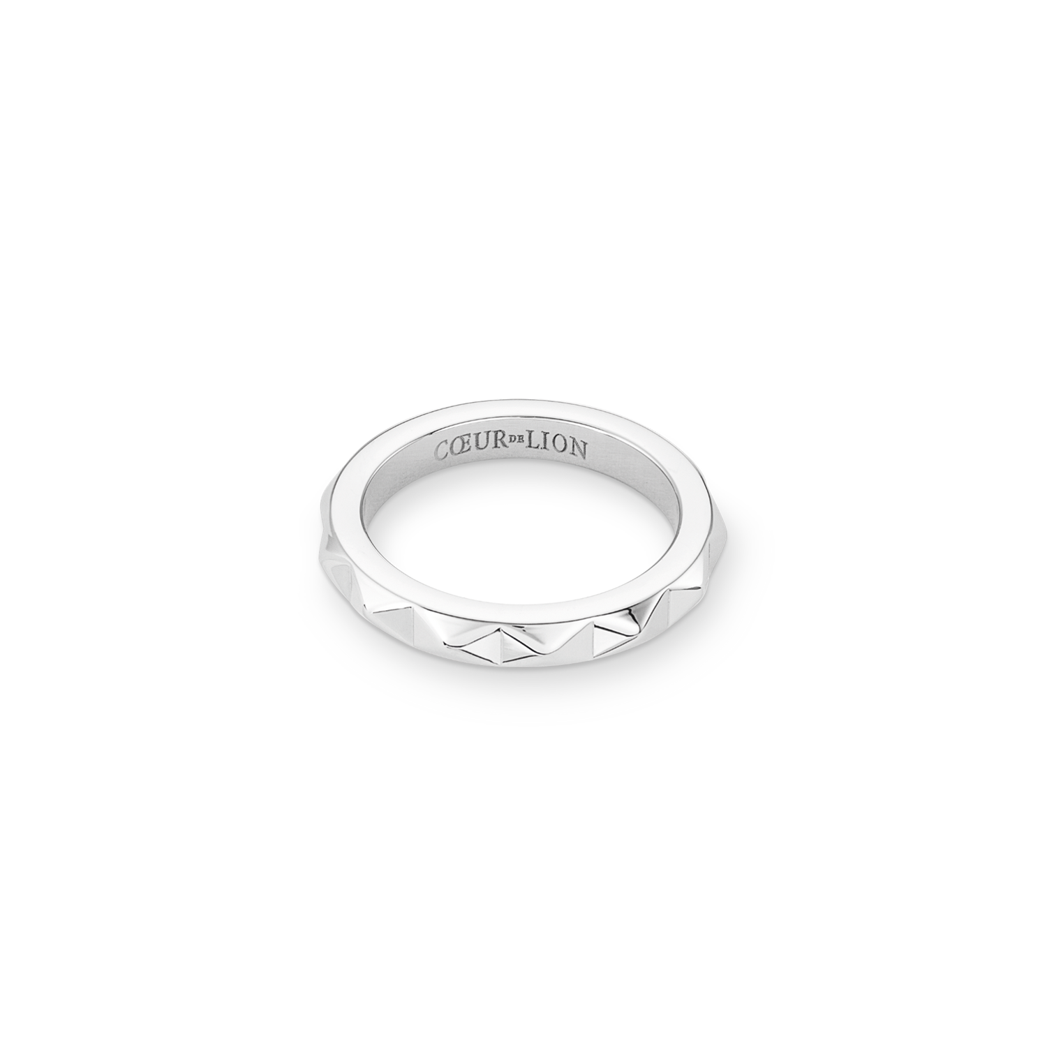 Ring Spikes silber von COEUR DE LION