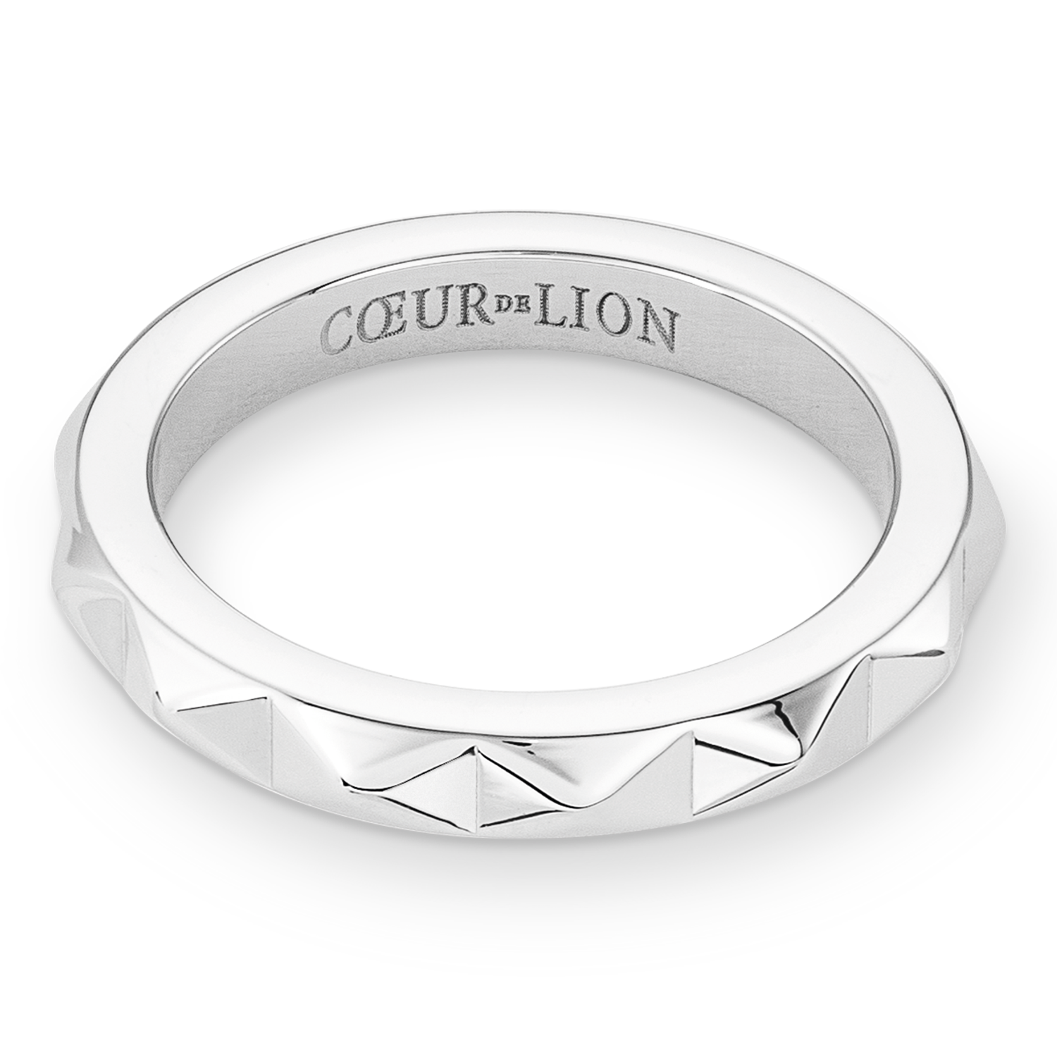 Ring Spikes silber
