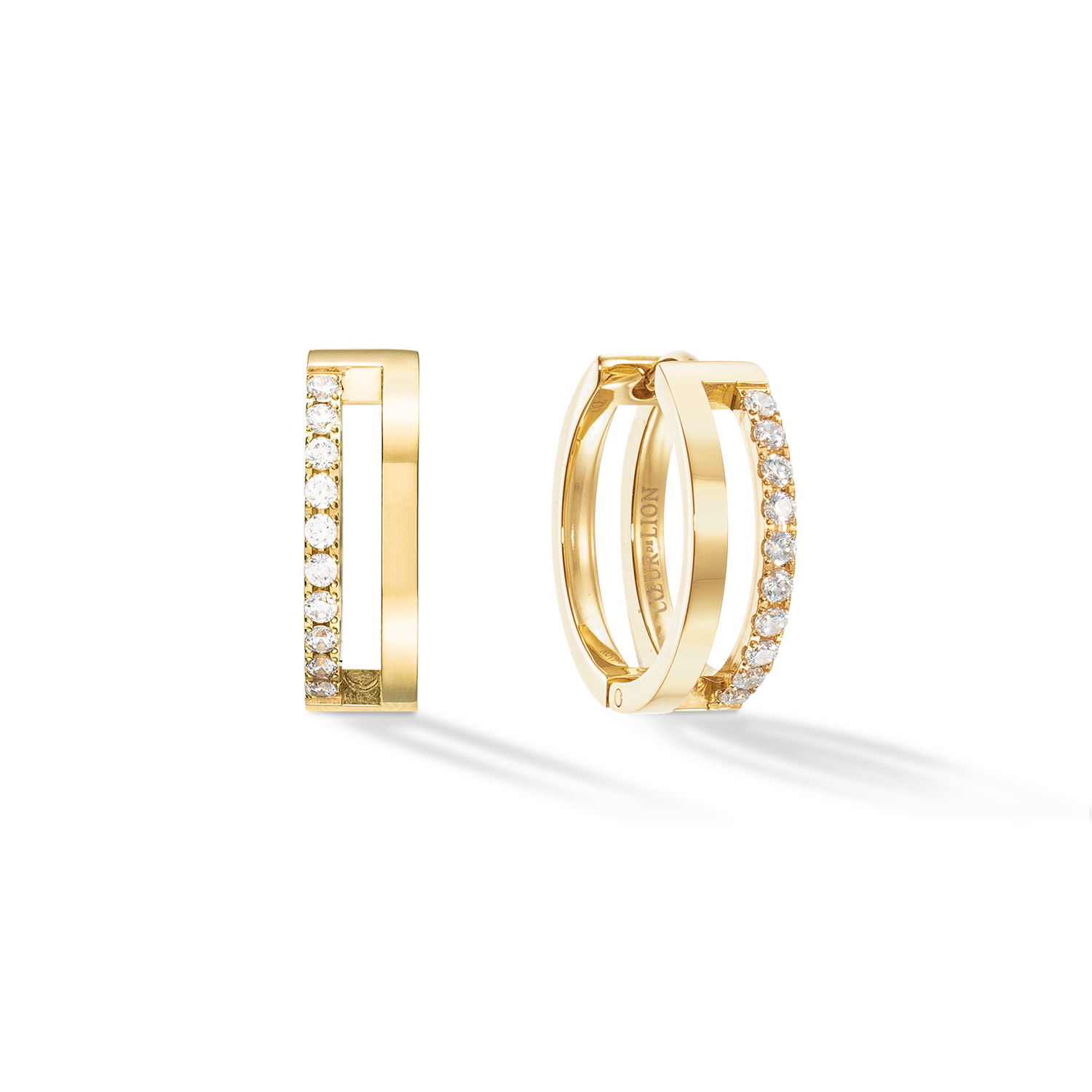 Eternal Unity Creolen gold-kristall