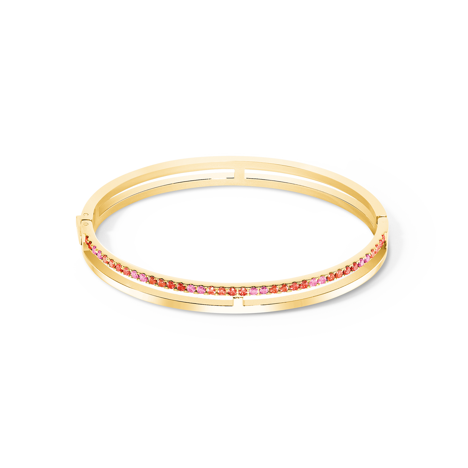 Eternal Unity Armreif gold-rot von COEUR DE LION