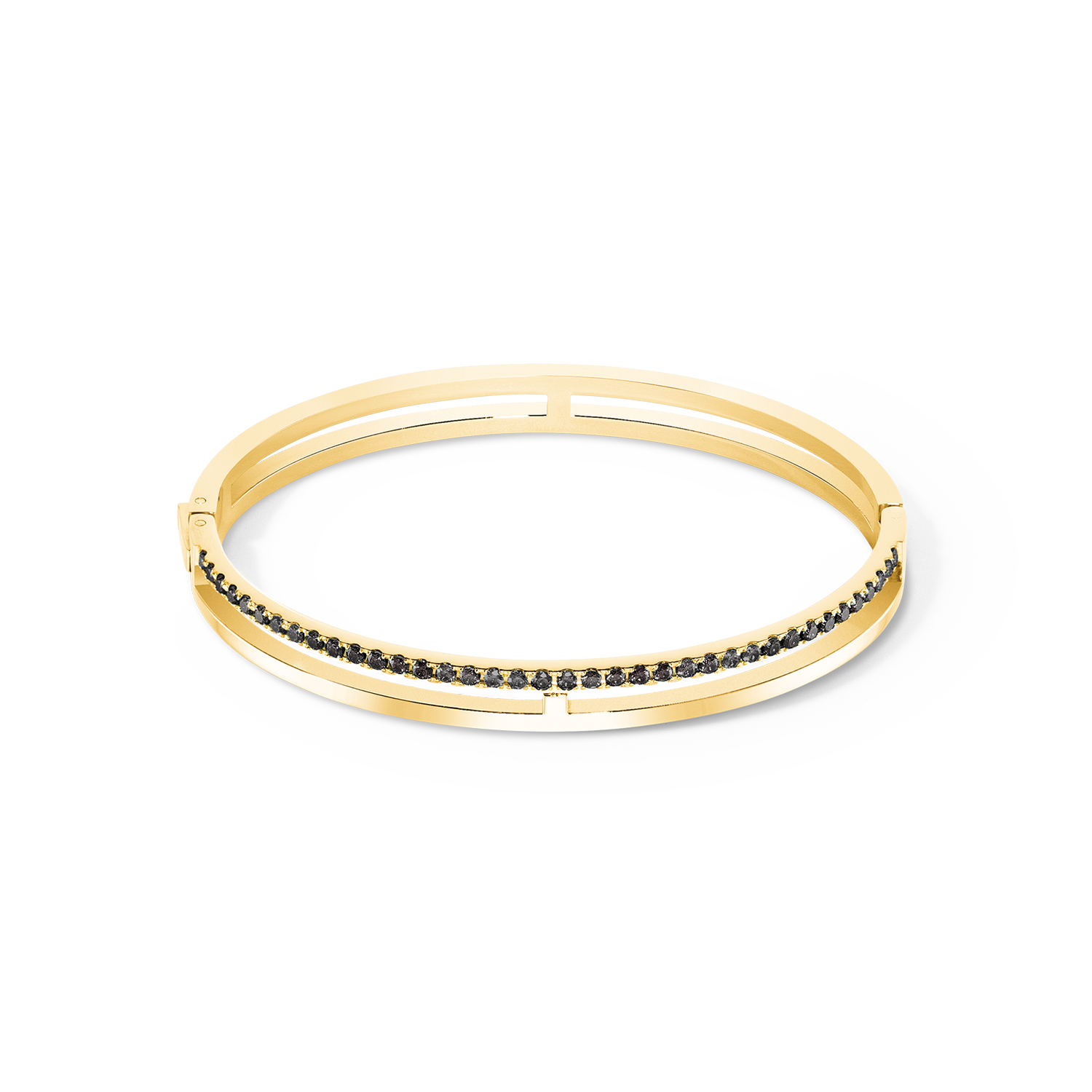 Eternal Unity Armreif gold-schwarz von COEUR DE LION