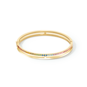 Eternal Unity Armreif gold-rainbow von COEUR DE LION