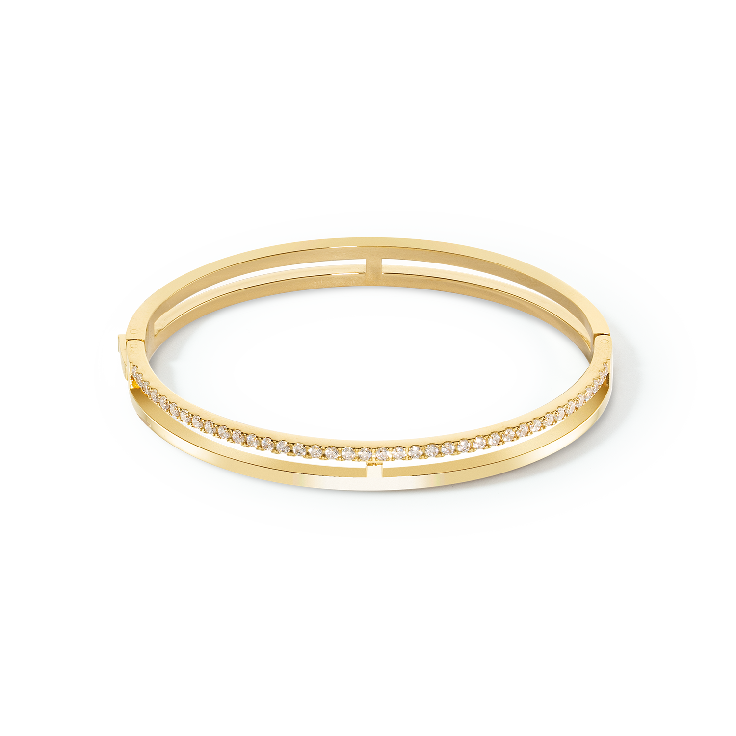 Eternal Unity Armreif gold-kristall