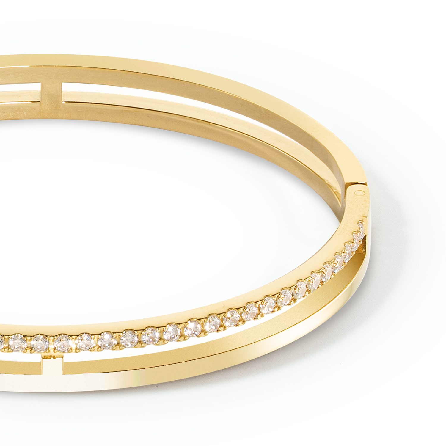 Eternal Unity Armreif gold-kristall