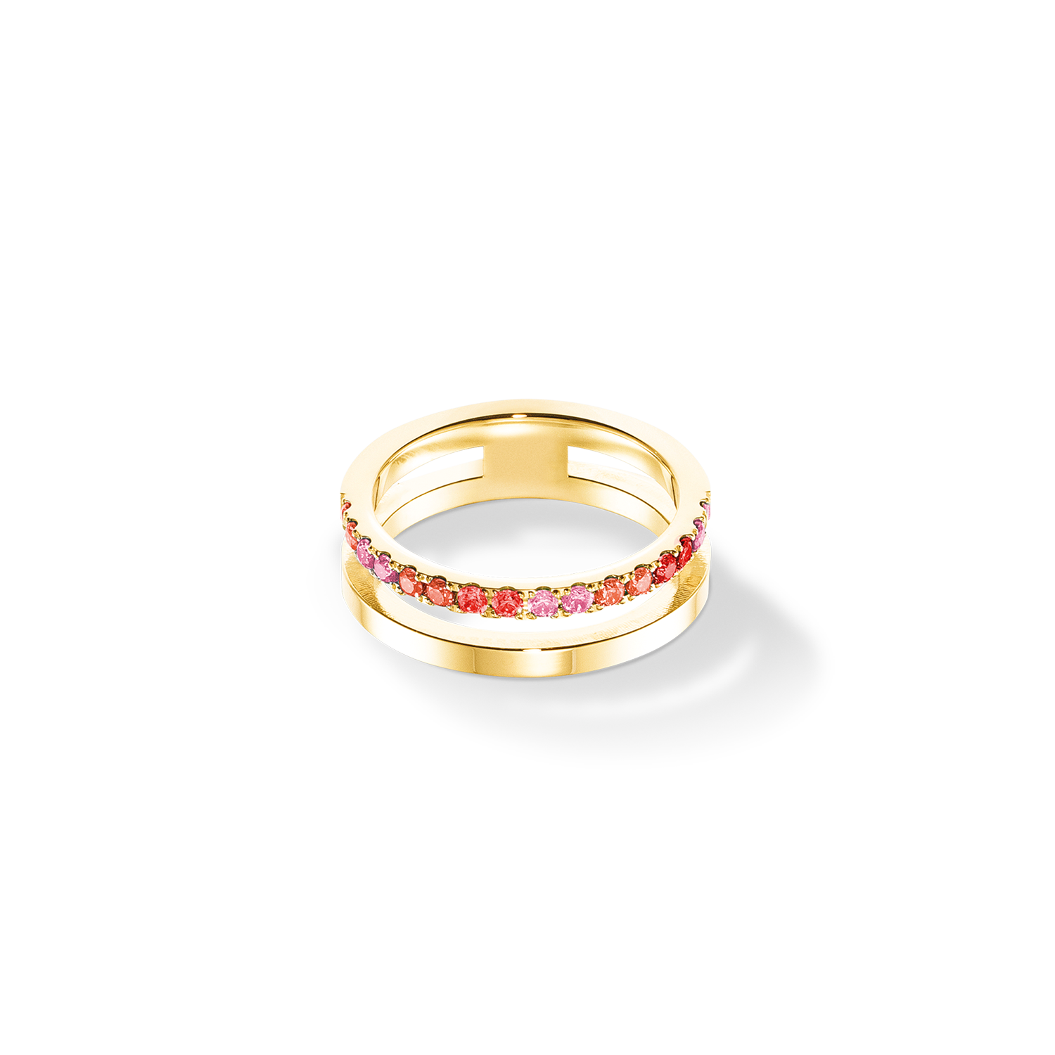 Eternal Unity Ring gold-rot von COEUR DE LION
