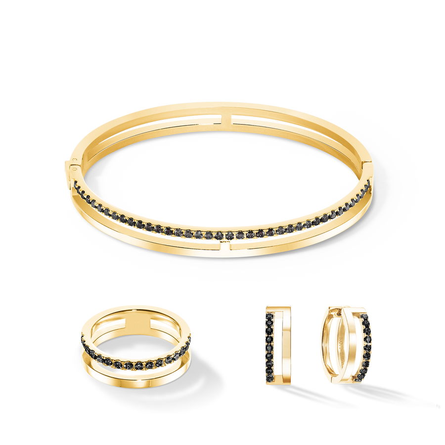Eternal Unity Ring gold-schwarz