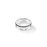 Eternal Unity Ring silber-schwarz