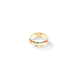 Eternal Unity Ring gold-rainbow