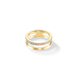 Eternal Unity Ring gold-multicolor pastell