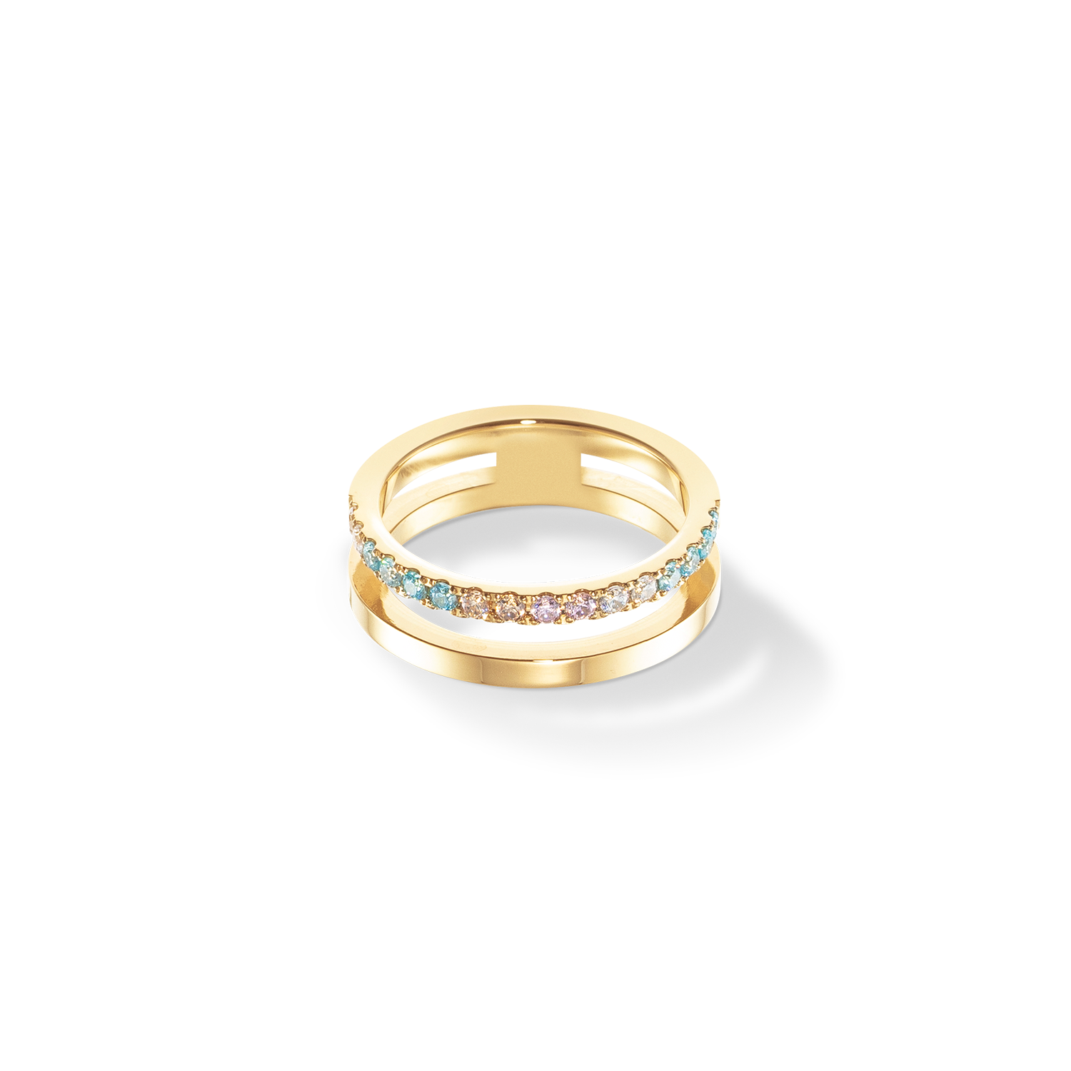 Eternal Unity Ring silber-multicolor pastell