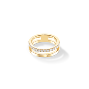 Eternal Unity Ring gold-kristall von COEUR DE LION