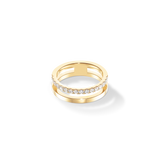 Eternal Unity Ring gold-kristall