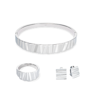 Ring Classic Wave Silber 52
