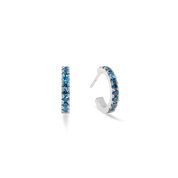 Eternal Love Creole mini silber-blau von COEUR DE LION