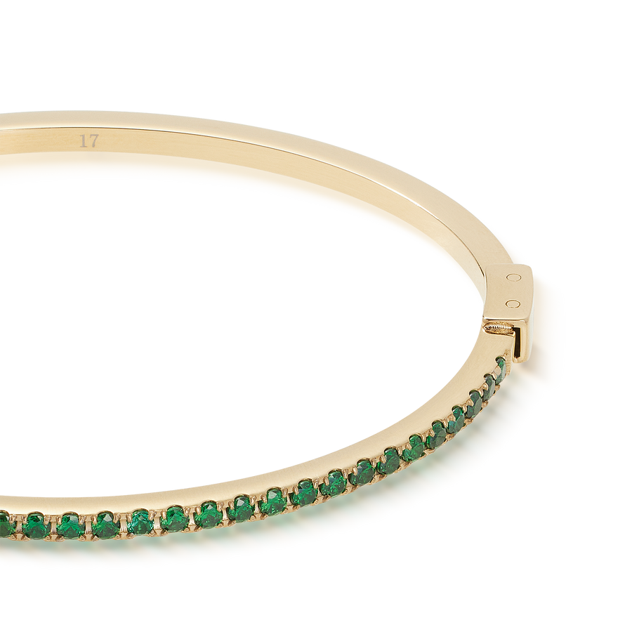 Eternal Love Armreif gold-grün