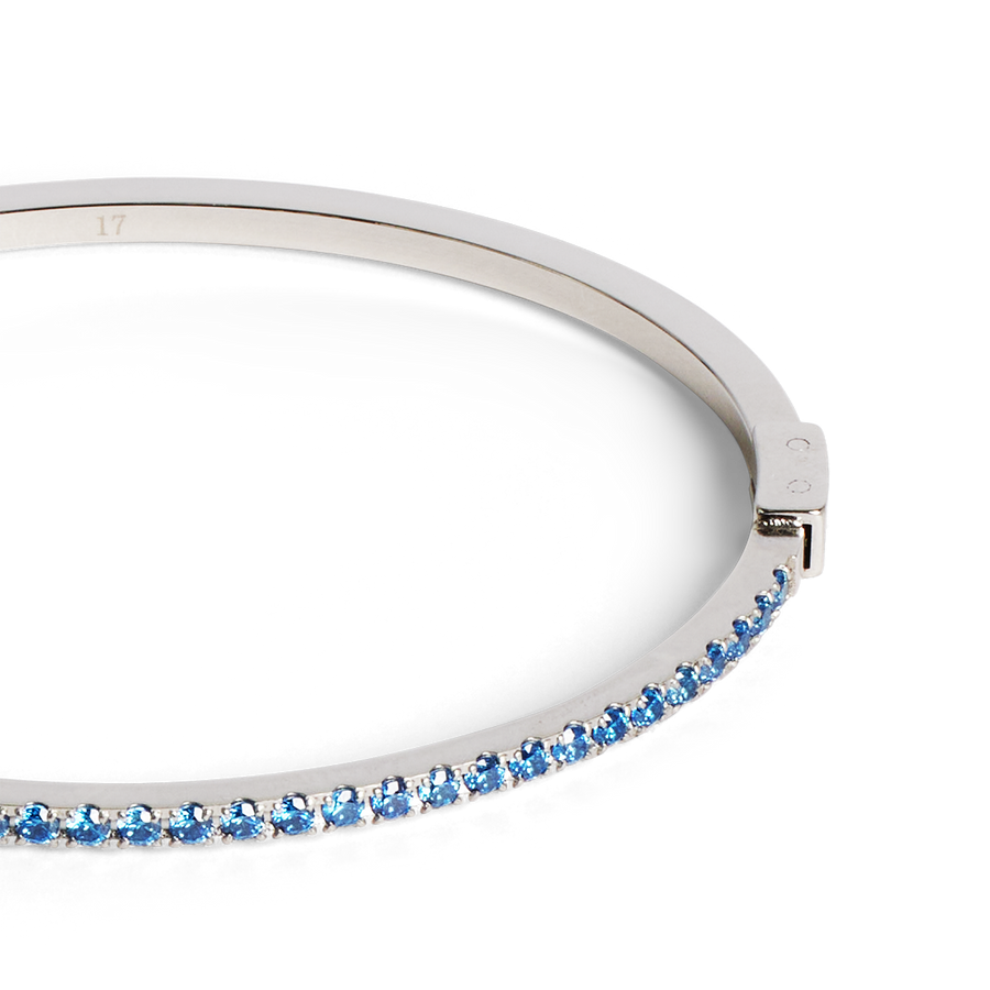 Eternal Love Armreif silber-blau