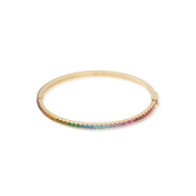 Eternal Love Armreif gold-rainbow von COEUR DE LION