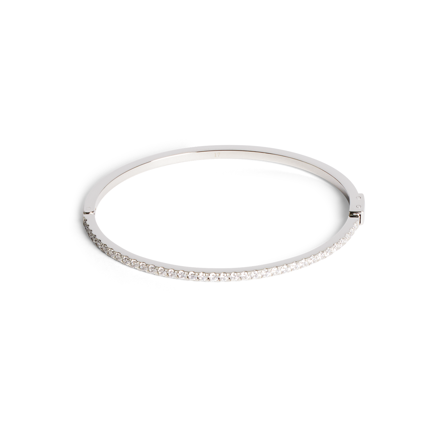 Eternal Love Armreif silber-kristall von COEUR DE LION