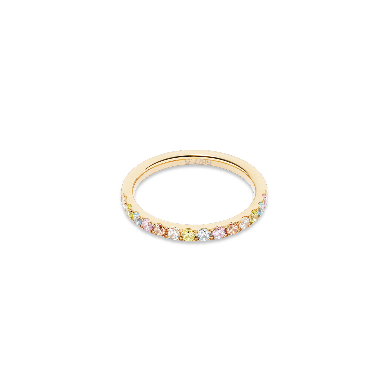 Eternal Love Ring gold-multicolor pastell von COEUR DE LION
