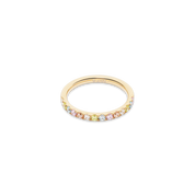Eternal Love Ring gold-multicolor pastell von COEUR DE LION