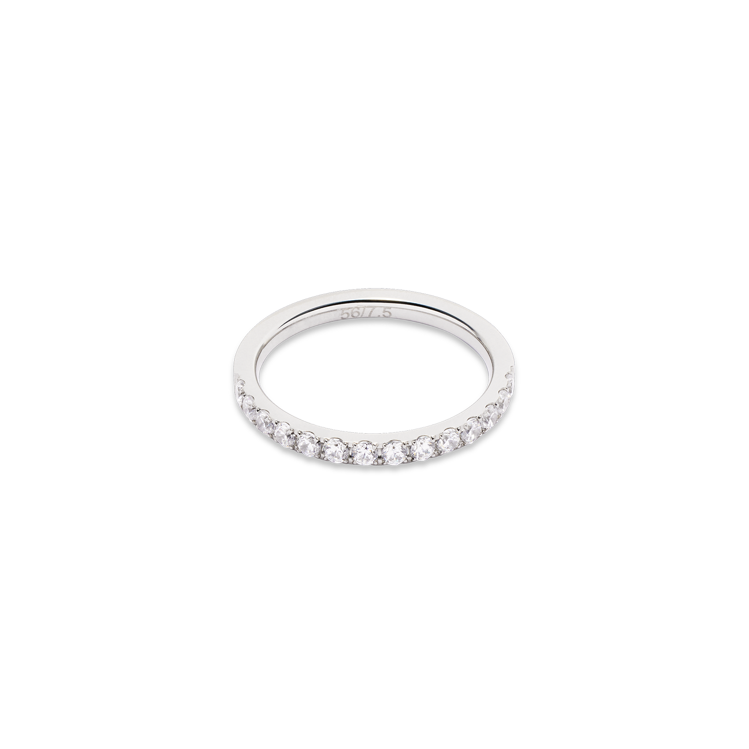 Eternal Love Ring silber-kristall von COEUR DE LION