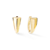 EAR ME UP Creole Tapered Gold